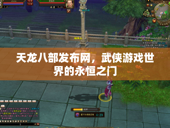 天龙八部发布网，武侠游戏世界的永恒之门