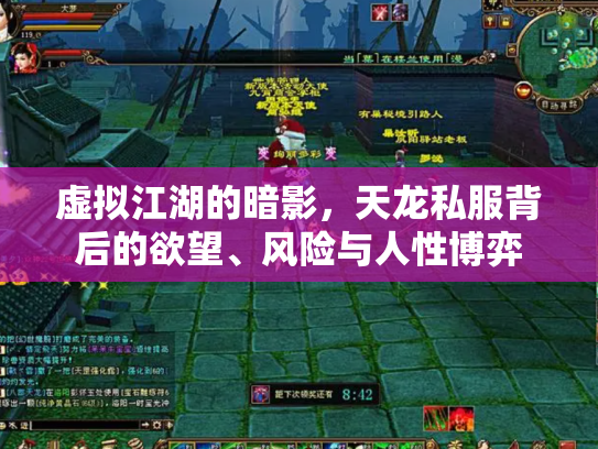 虚拟江湖的暗影，天龙私服背后的欲望、风险与人性博弈