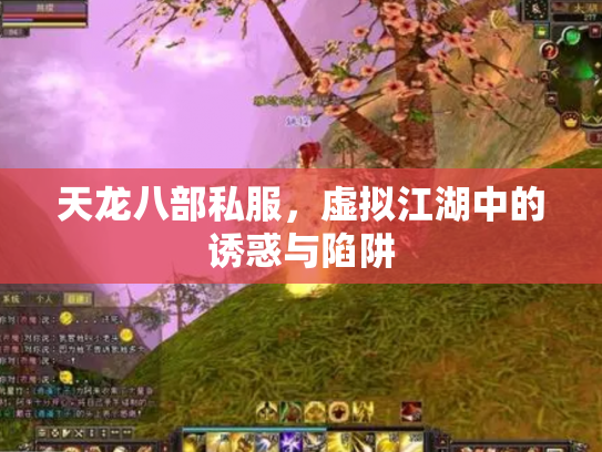 天龙八部私服，虚拟江湖中的诱惑与陷阱