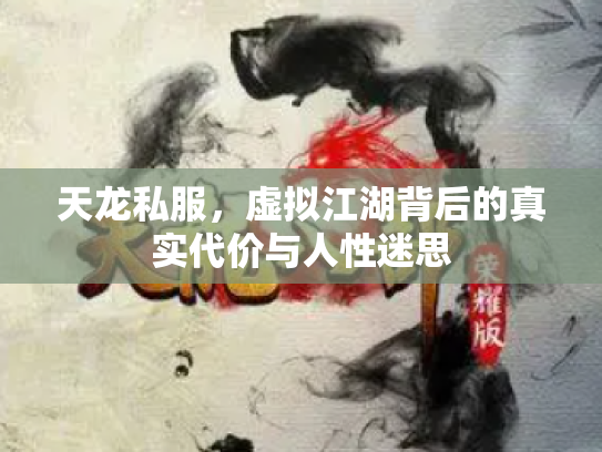 天龙私服，虚拟江湖背后的真实代价与人性迷思