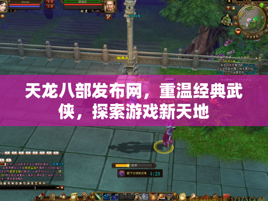 天龙八部发布网，重温经典武侠，探索游戏新天地