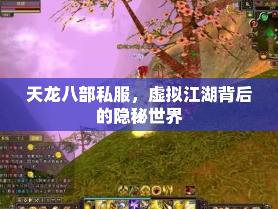 天龙八部私服，虚拟江湖背后的隐秘世界