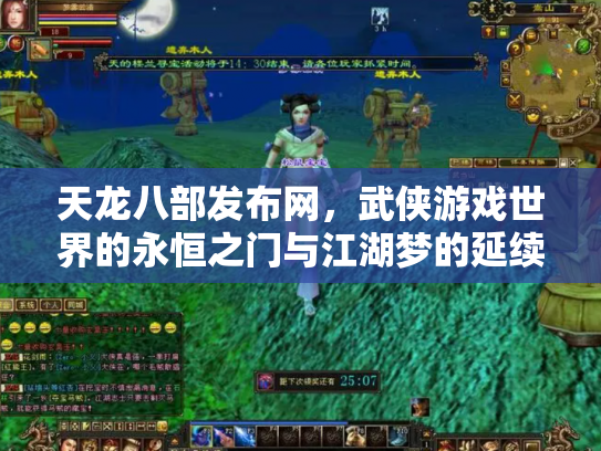天龙八部发布网，武侠游戏世界的永恒之门与江湖梦的延续
