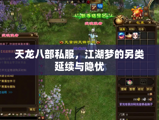 天龙八部私服，江湖梦的另类延续与隐忧