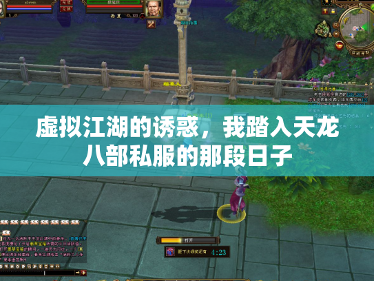 虚拟江湖的诱惑，我踏入天龙八部私服的那段日子