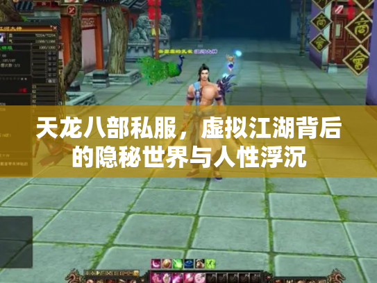 天龙八部私服，虚拟江湖背后的隐秘世界与人性浮沉