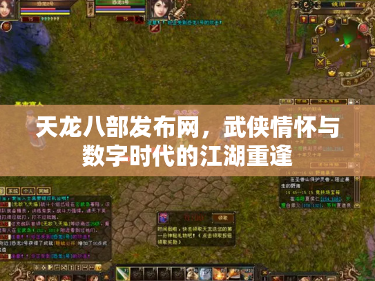 天龙八部发布网，武侠情怀与数字时代的江湖重逢