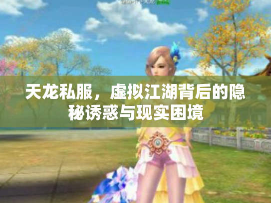 天龙私服，虚拟江湖背后的隐秘诱惑与现实困境