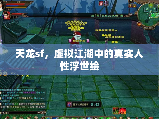 天龙sf，虚拟江湖中的真实人性浮世绘