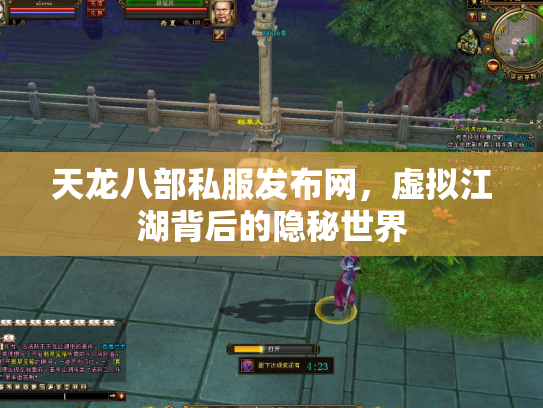 天龙八部私服发布网，虚拟江湖背后的隐秘世界
