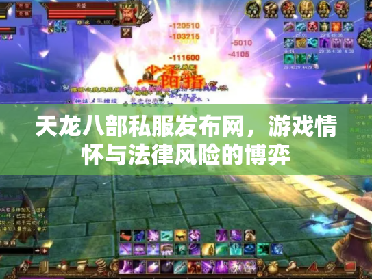 天龙八部私服发布网，游戏情怀与法律风险的博弈