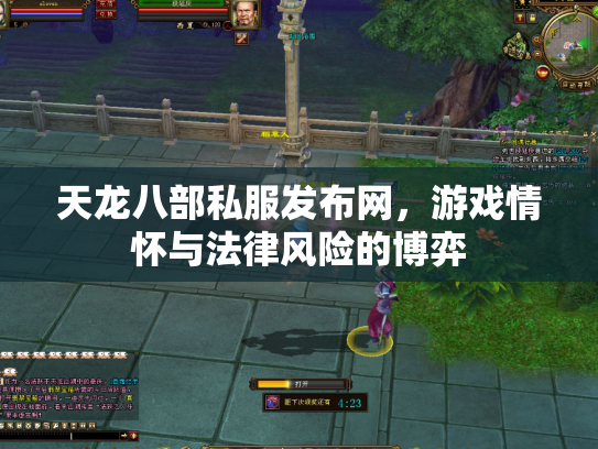 天龙八部私服发布网，游戏情怀与法律风险的博弈