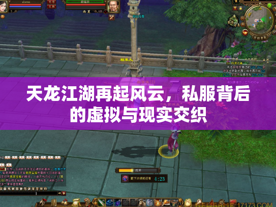 天龙江湖再起风云，私服背后的虚拟与现实交织