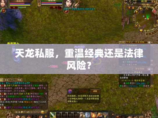 天龙私服，重温经典还是法律风险？