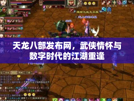 天龙八部发布网，武侠情怀与数字时代的江湖重逢