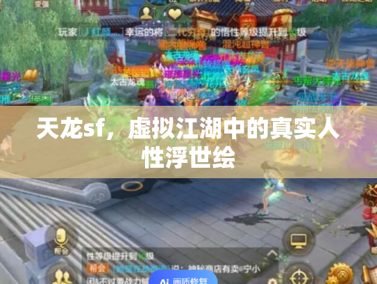 天龙sf，虚拟江湖中的真实人性浮世绘
