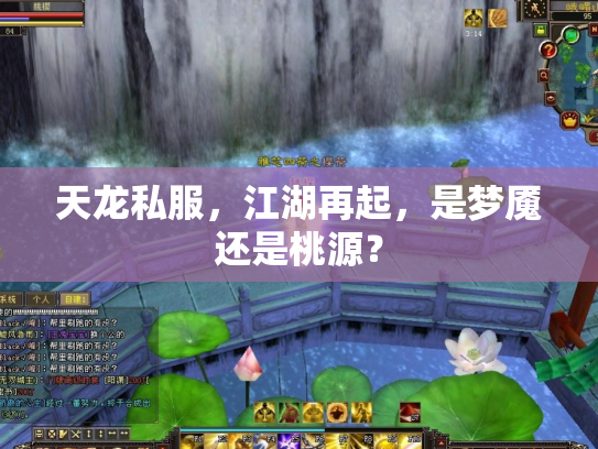 天龙私服，江湖再起，是梦魇还是桃源？
