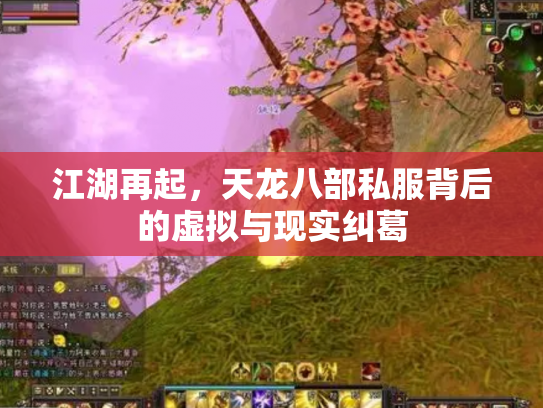 江湖再起，天龙八部私服背后的虚拟与现实纠葛