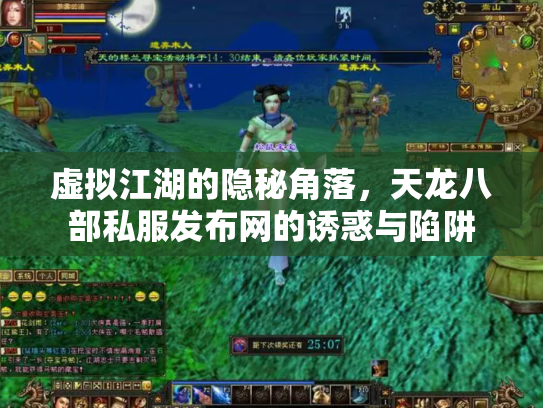 虚拟江湖的隐秘角落，天龙八部私服发布网的诱惑与陷阱
