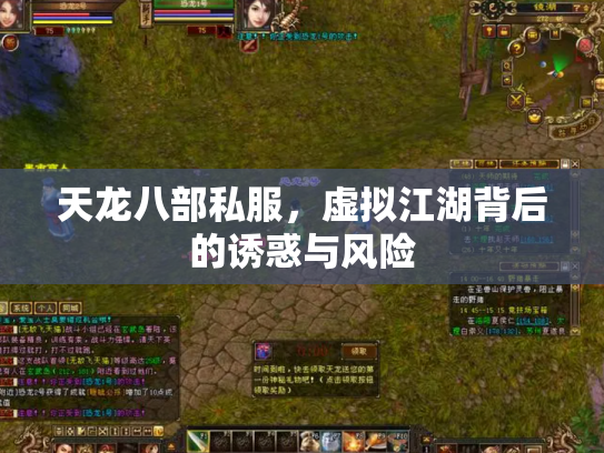 天龙八部私服，虚拟江湖背后的诱惑与风险