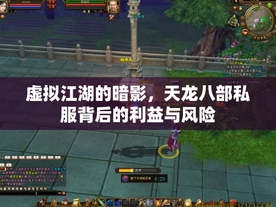 虚拟江湖的暗影，天龙八部私服背后的利益与风险