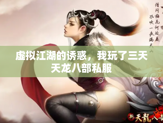 虚拟江湖的诱惑，我玩了三天天龙八部私服