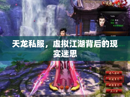天龙私服，虚拟江湖背后的现实迷思