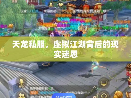 天龙私服，虚拟江湖背后的现实迷思