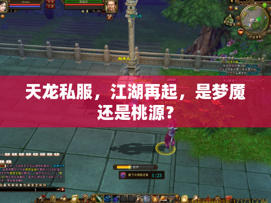 天龙私服，江湖再起，是梦魇还是桃源？
