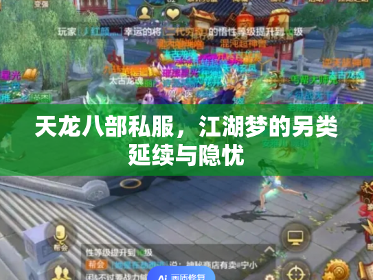 天龙八部私服，江湖梦的另类延续与隐忧