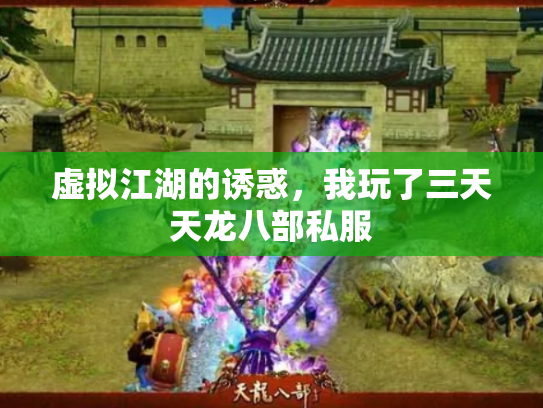 虚拟江湖的诱惑，我玩了三天天龙八部私服