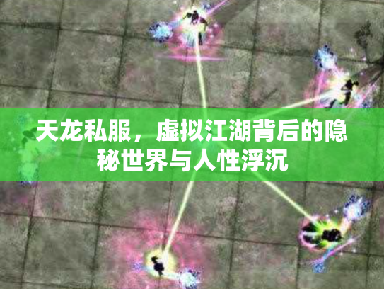 天龙私服，虚拟江湖背后的隐秘世界与人性浮沉