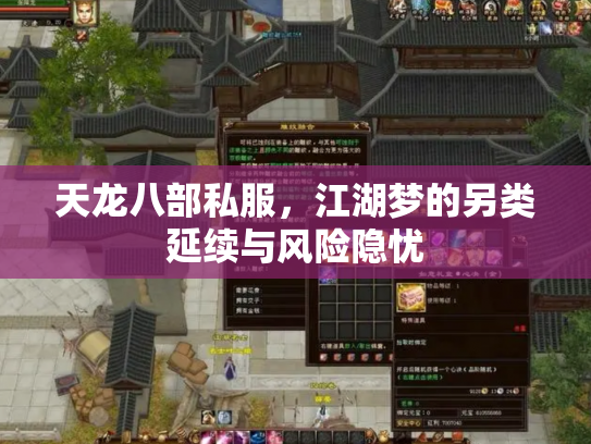 天龙八部私服，江湖梦的另类延续与风险隐忧