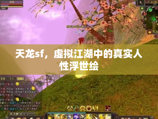 天龙sf，虚拟江湖中的真实人性浮世绘