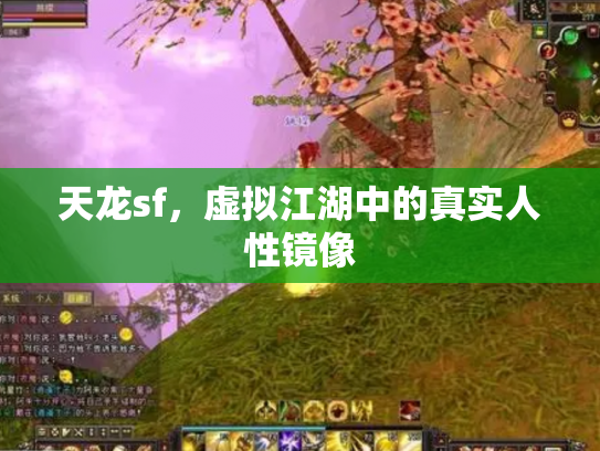 天龙sf，虚拟江湖中的真实人性镜像