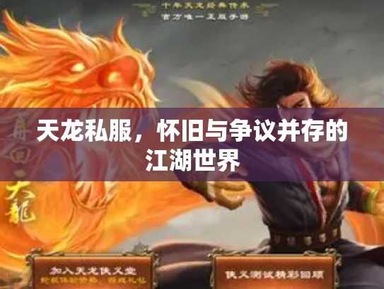 天龙私服，怀旧与争议并存的江湖世界