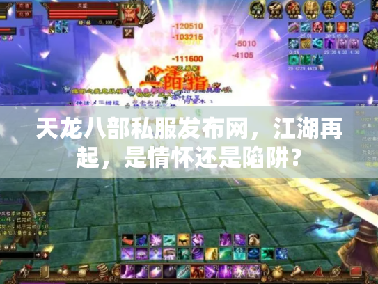 天龙八部私服发布网，江湖再起，是情怀还是陷阱？