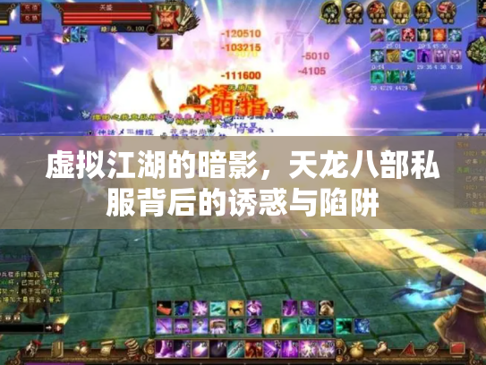 虚拟江湖的暗影，天龙八部私服背后的诱惑与陷阱