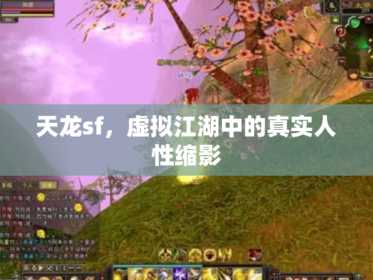 天龙sf，虚拟江湖中的真实人性缩影