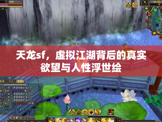天龙sf，虚拟江湖背后的真实欲望与人性浮世绘