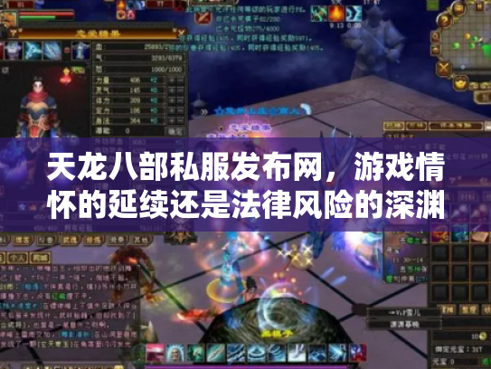 天龙八部私服发布网，游戏情怀的延续还是法律风险的深渊？