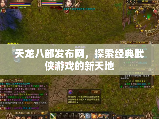 天龙八部发布网，探索经典武侠游戏的新天地