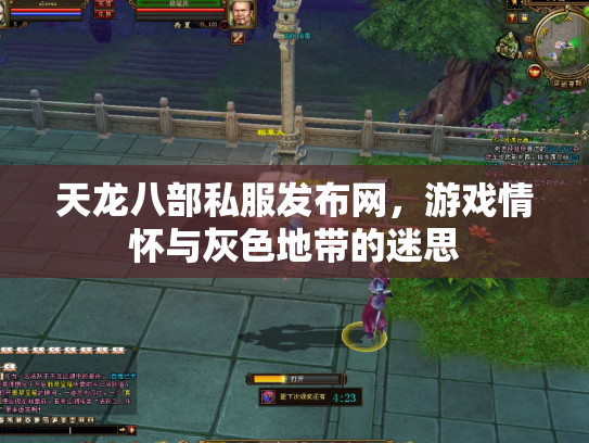 天龙八部私服发布网，游戏情怀与灰色地带的迷思