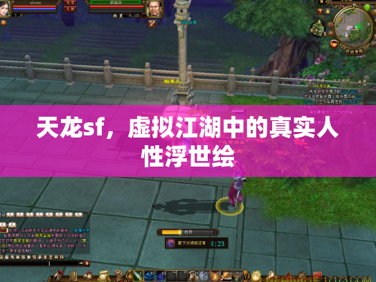 天龙sf，虚拟江湖中的真实人性浮世绘