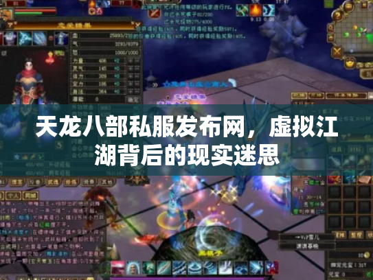 天龙八部私服发布网，虚拟江湖背后的现实迷思