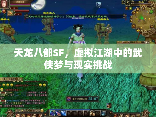天龙八部SF，虚拟江湖中的武侠梦与现实挑战