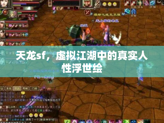 天龙sf，虚拟江湖中的真实人性浮世绘