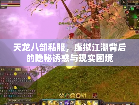 天龙八部私服，虚拟江湖背后的隐秘诱惑与现实困境