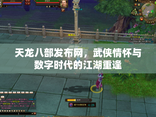 天龙八部发布网，武侠情怀与数字时代的江湖重逢