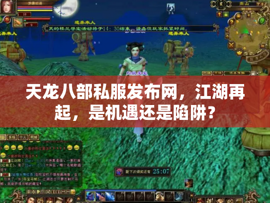 天龙八部私服发布网，江湖再起，是机遇还是陷阱？